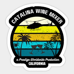 Vintage Catalina Wine Mixer Shirt Sticker